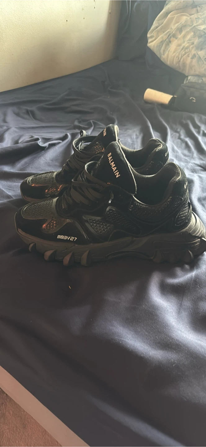 Balmain MB3V27 Sneakers Black - photo 2