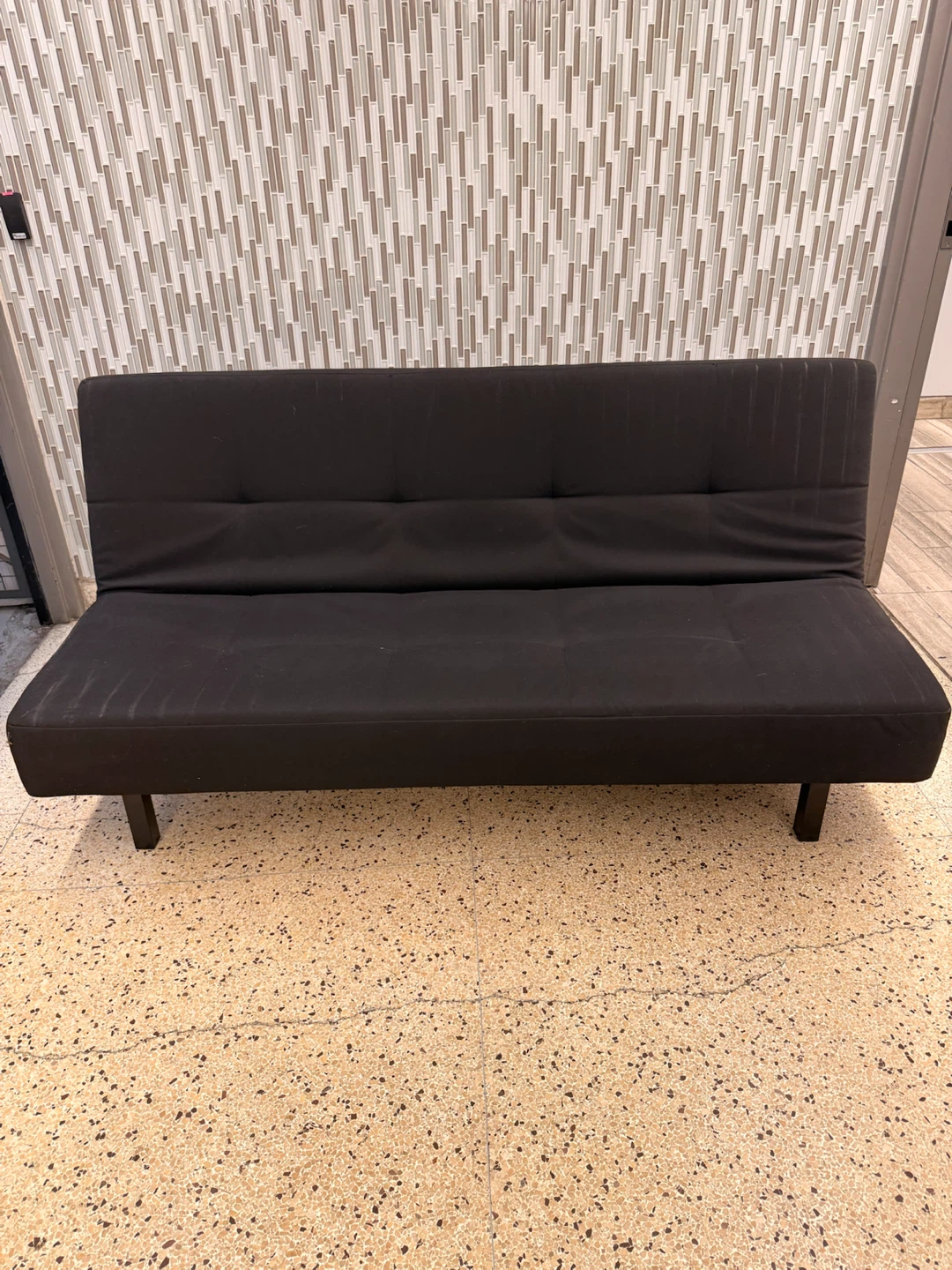 Black Futon Sofa Bed