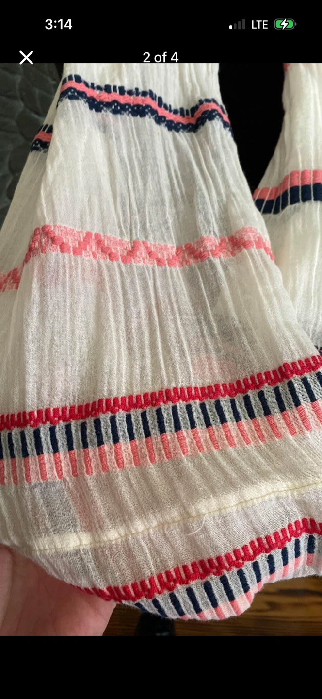 American Eagle Outfitters Scarf With Embroidery - photo 2