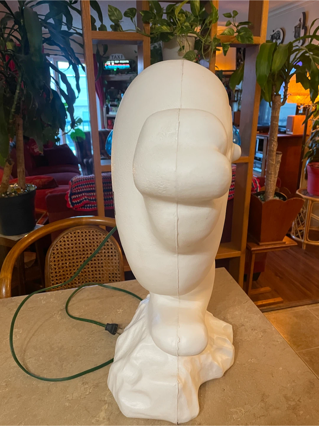 Vintage Lighted Blow Mold Ghost Decoration - photo 2