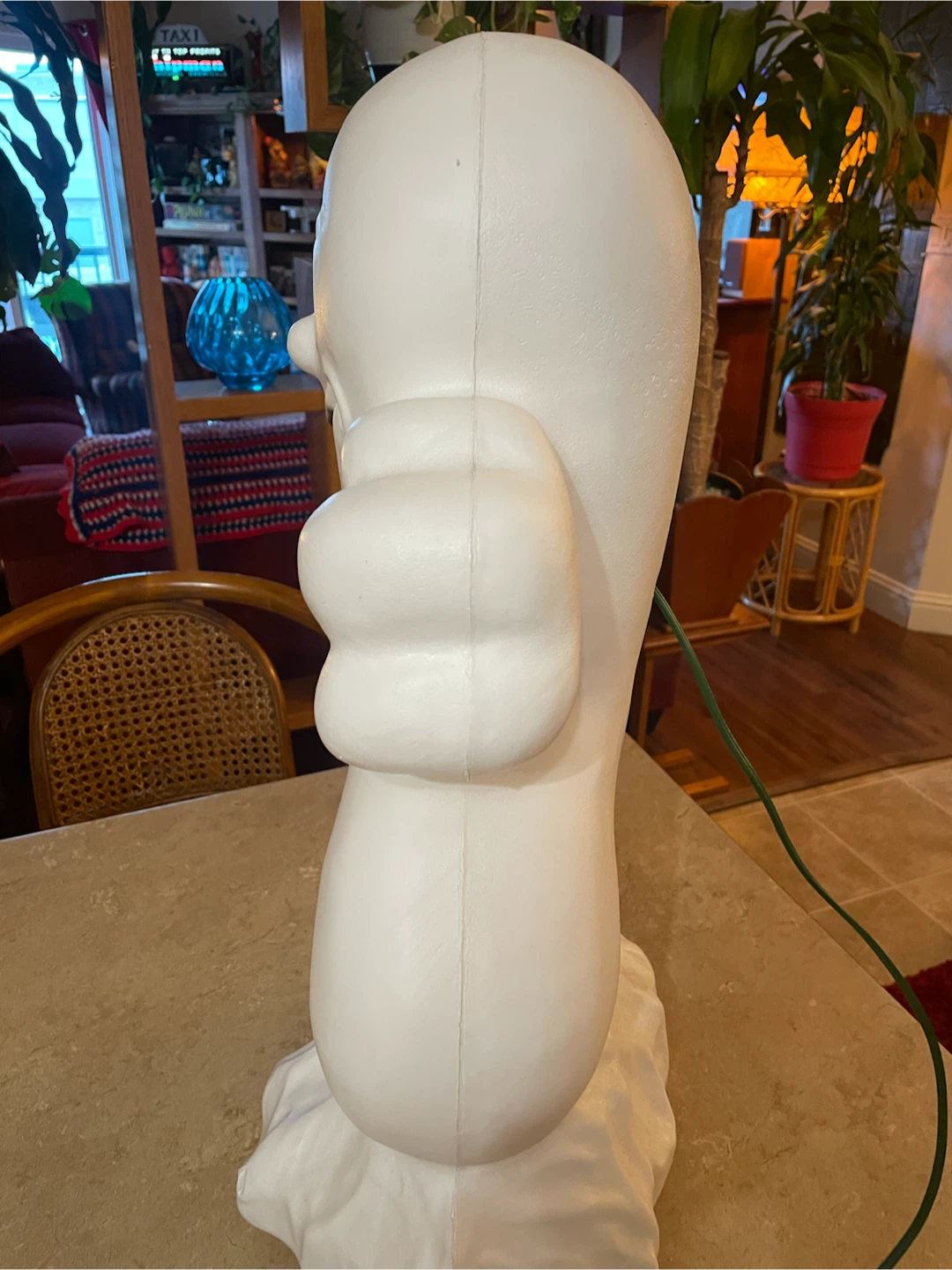 Vintage Lighted Blow Mold Ghost Decoration - photo 4