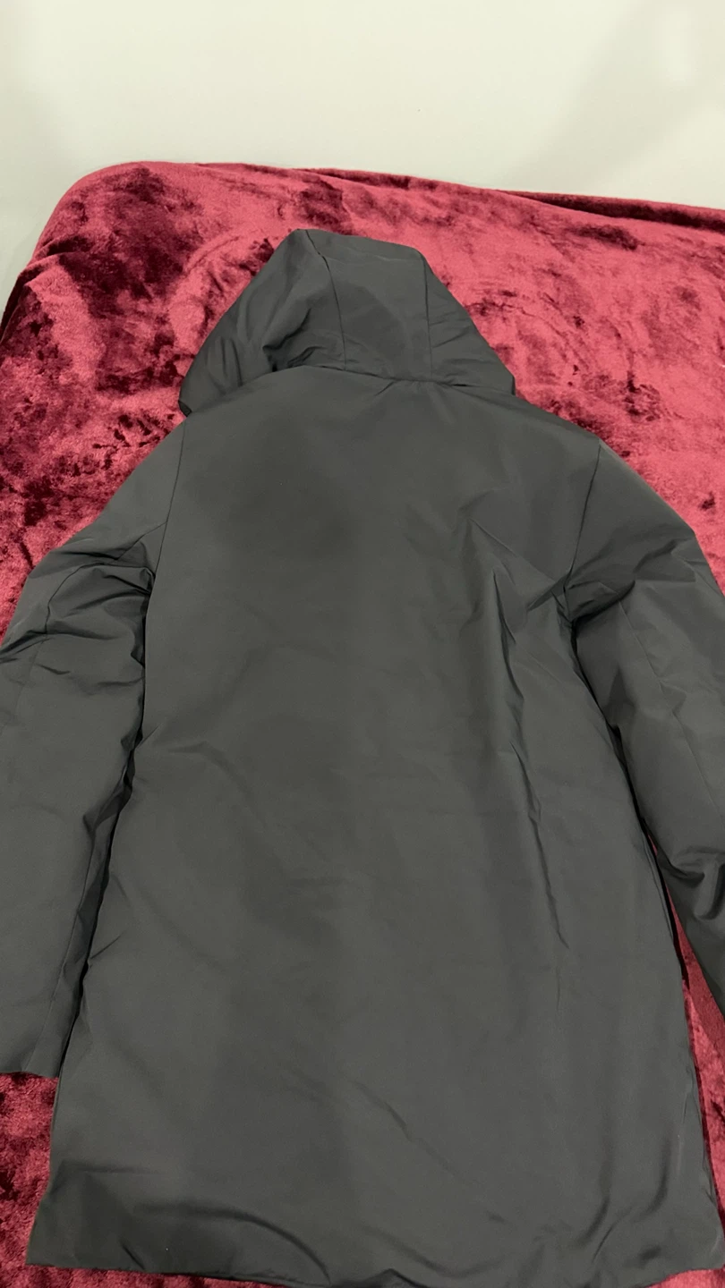 ZARA Black Puffer Coat with Hood