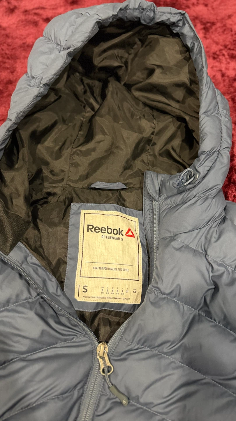 Reebok Puffer Coat - Size Small