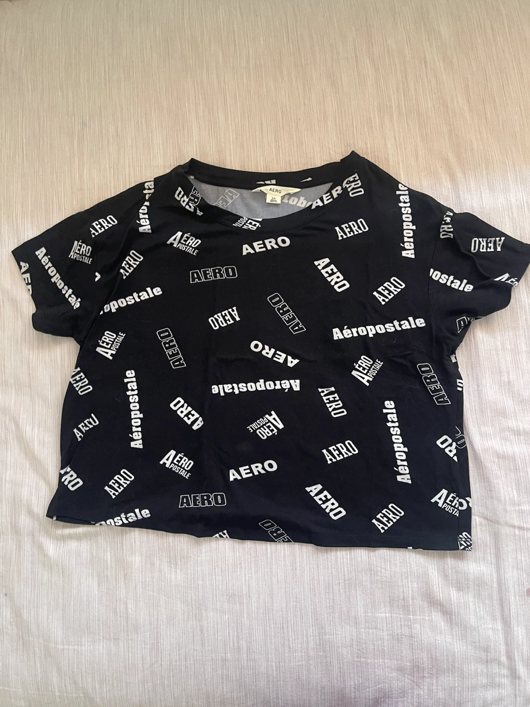 all-over logo print t-shirt