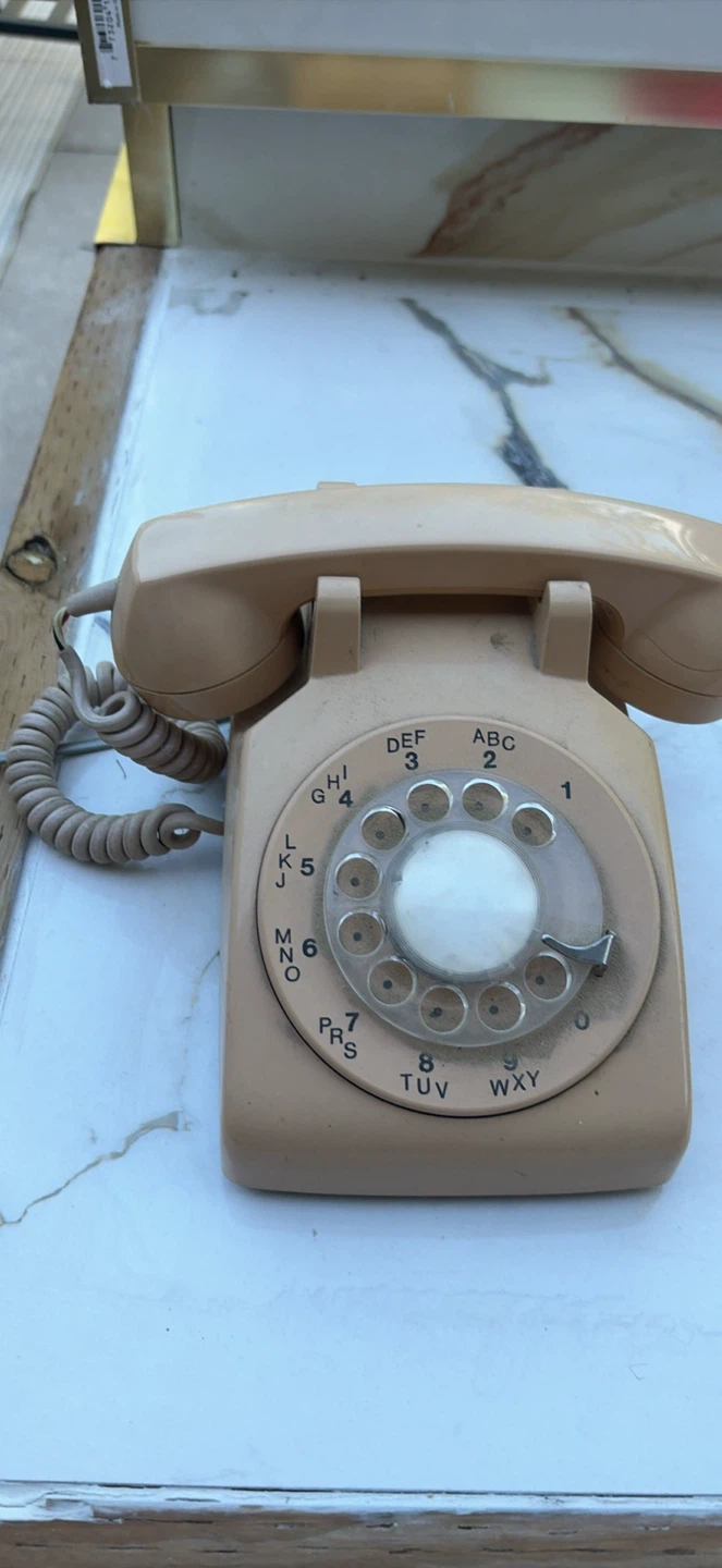 Rotary antique phone