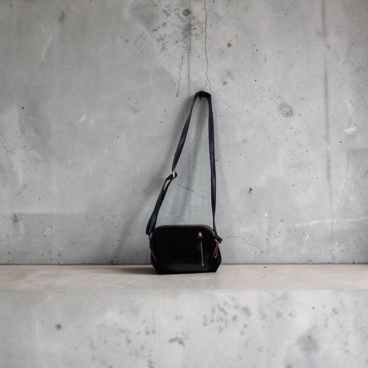 Black crossbody bag