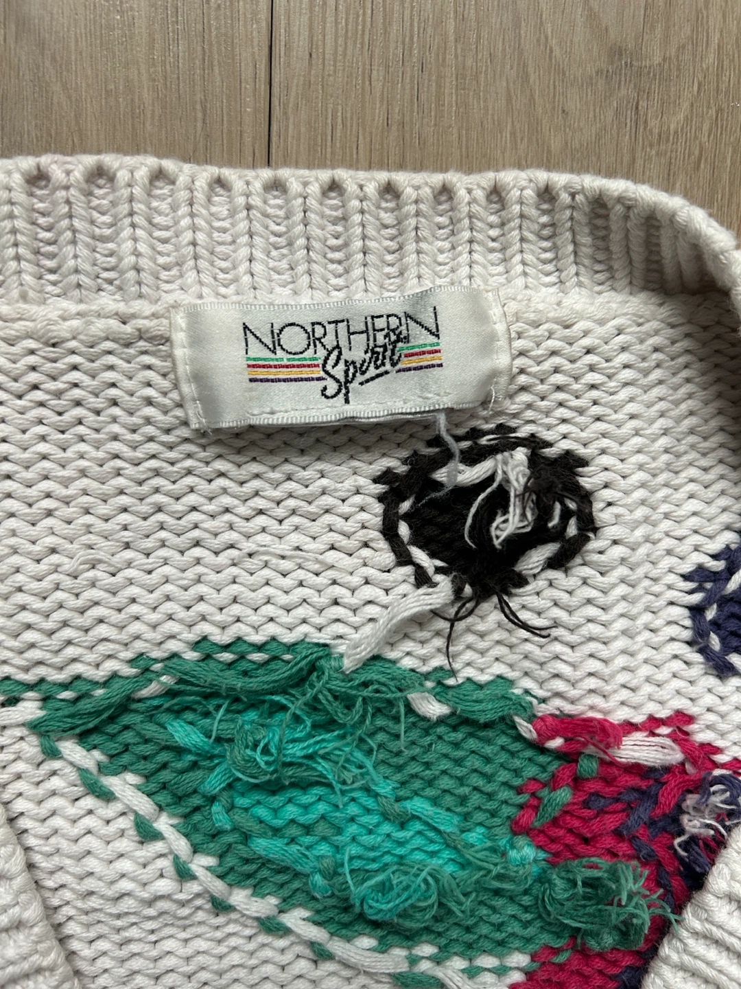 Northern Spirit Women's Floral Knit Cardigan - photo 2