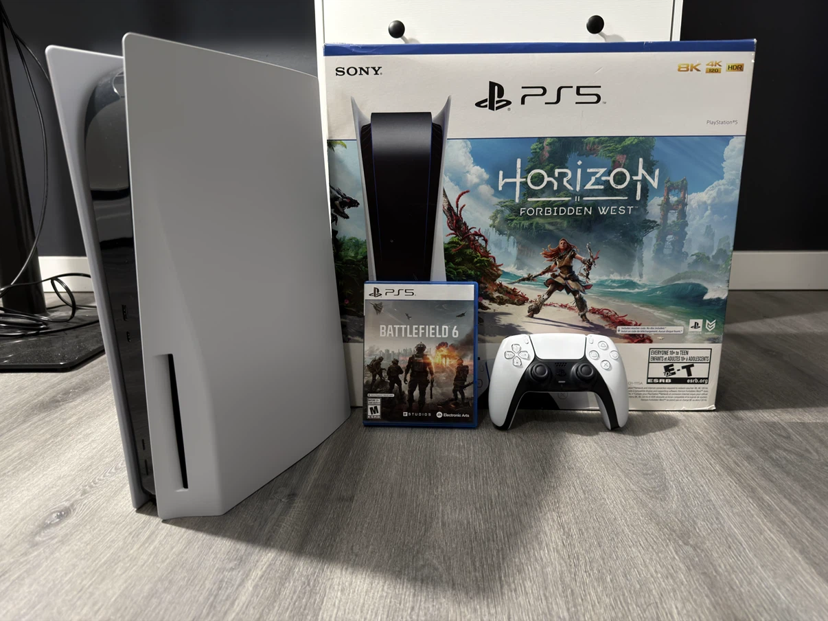 Sony PlayStation 5 Console Bundle with Battlefield 6