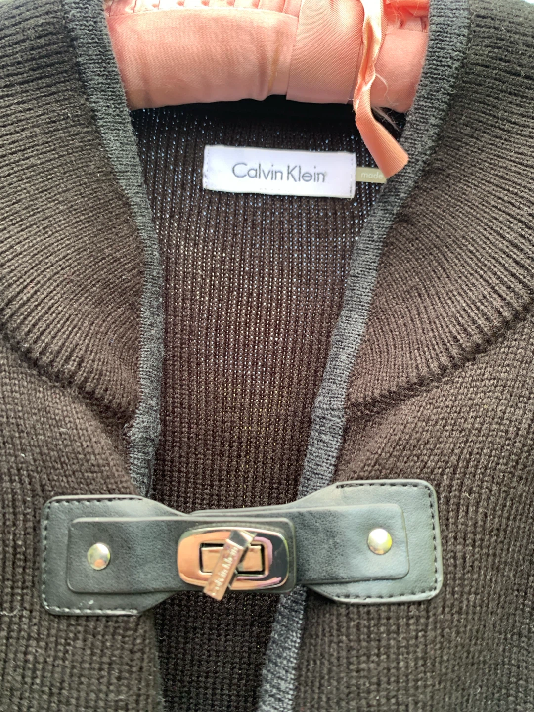 Calvin Klein Knit Cape Black - photo 2