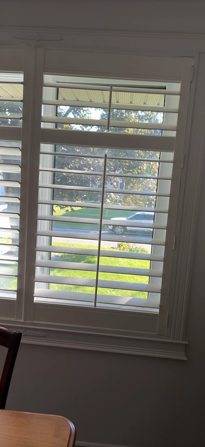 Vinyl shutters