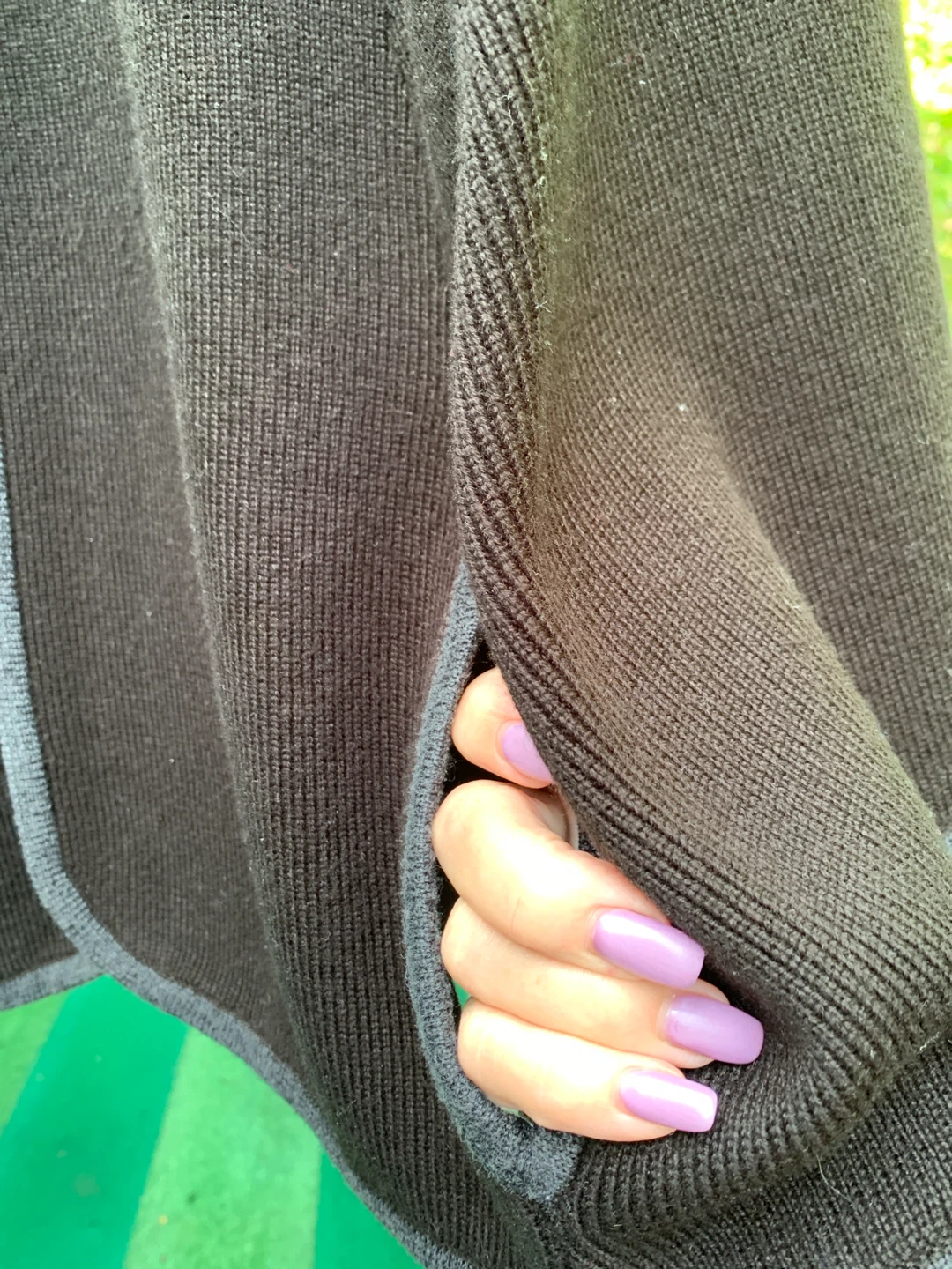 Calvin Klein Knit Cape Black - photo 3