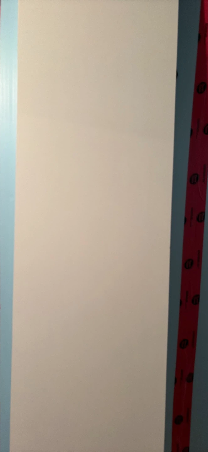 White shelves