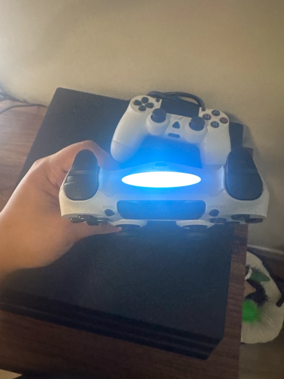 Sony PlayStation 4 Pro Console with Two Controllers - photo 3