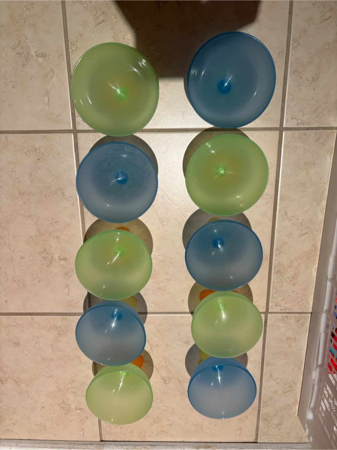 Set of 10 Plastic Dessert Bowls - photo 3