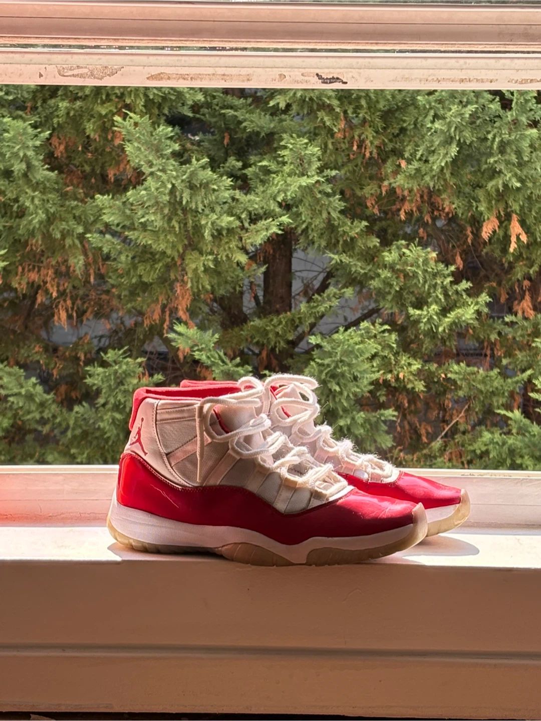 Jordan 11 Retro Cherry Red and White - photo 2