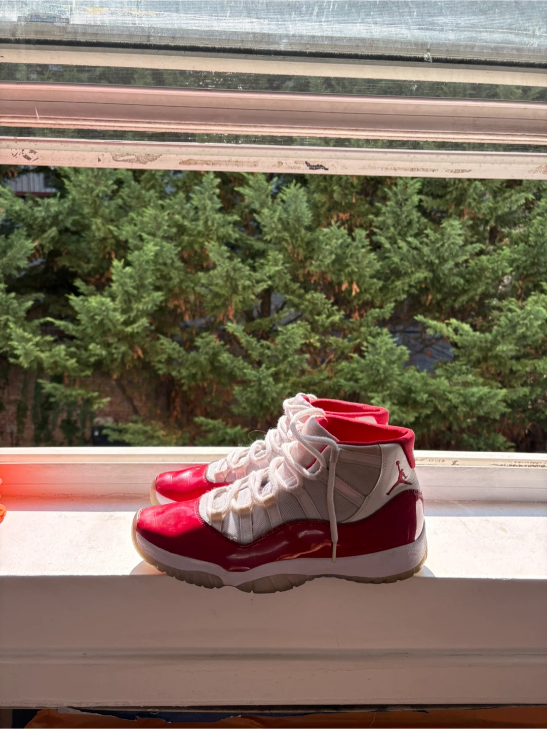 Jordan 11 Retro Cherry Red and White - photo 3