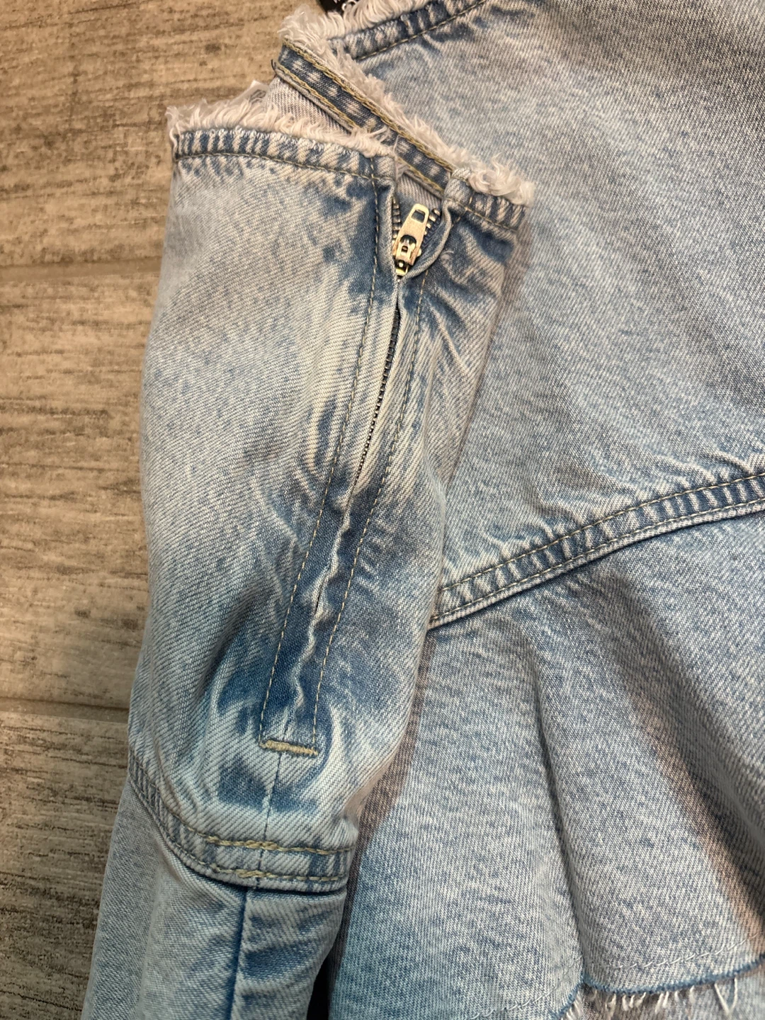Divided by H&M Denim Ruffle Skirt - photo 3