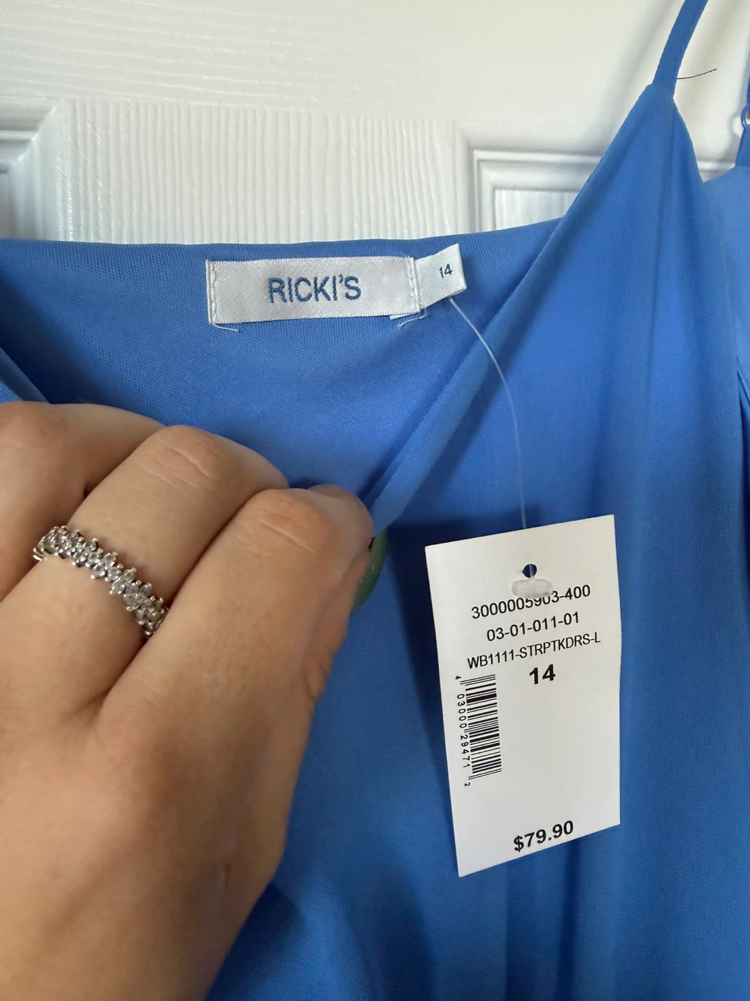 Ricki's Blue Maxi Dress - photo 3