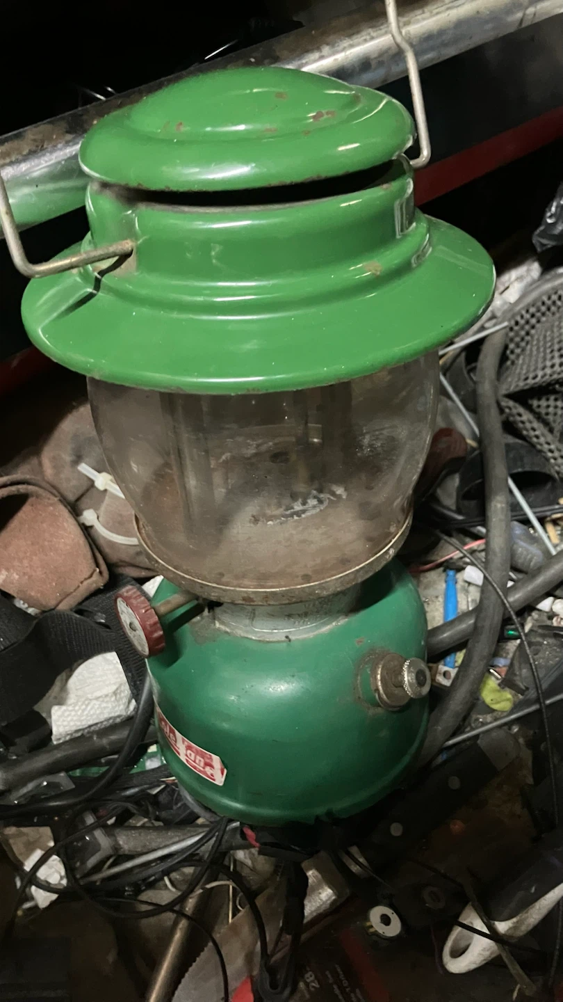 Green Coleman Lantern