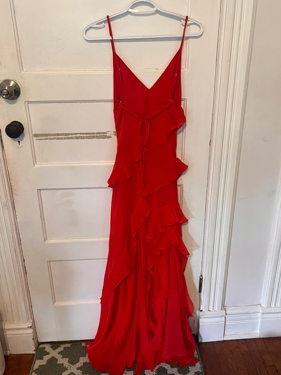 Ever New Maxi Ruffled Dress (Poppy, US 8/M, Worn Once) - photo 5
