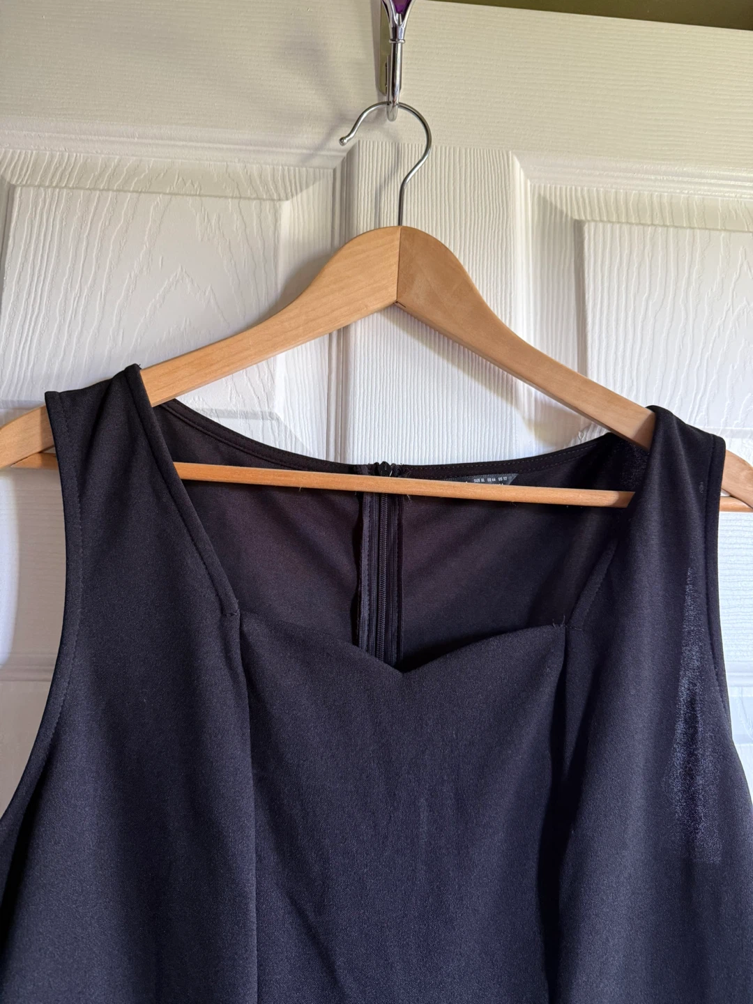 Black Dress with Cutout Hem - photo 3