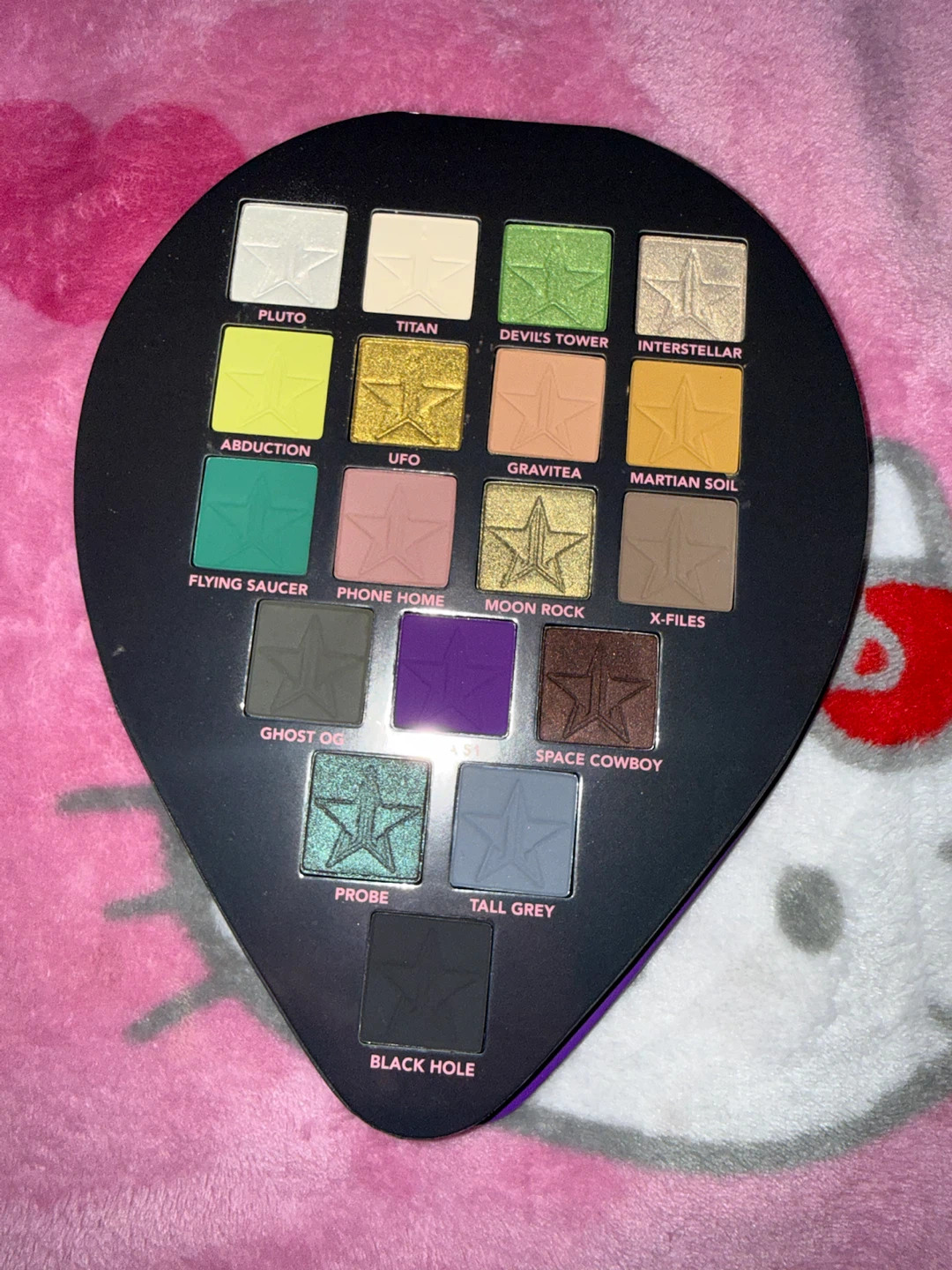 NEW JEFFREE STAR ABDUCTION ARTISTRY EYESHADOW PALETTE