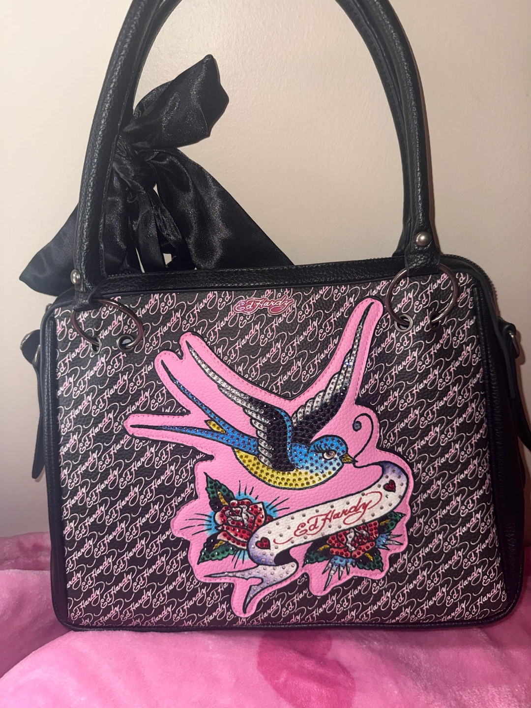 NEW ED HARDY TOTE PURSR - photo 4