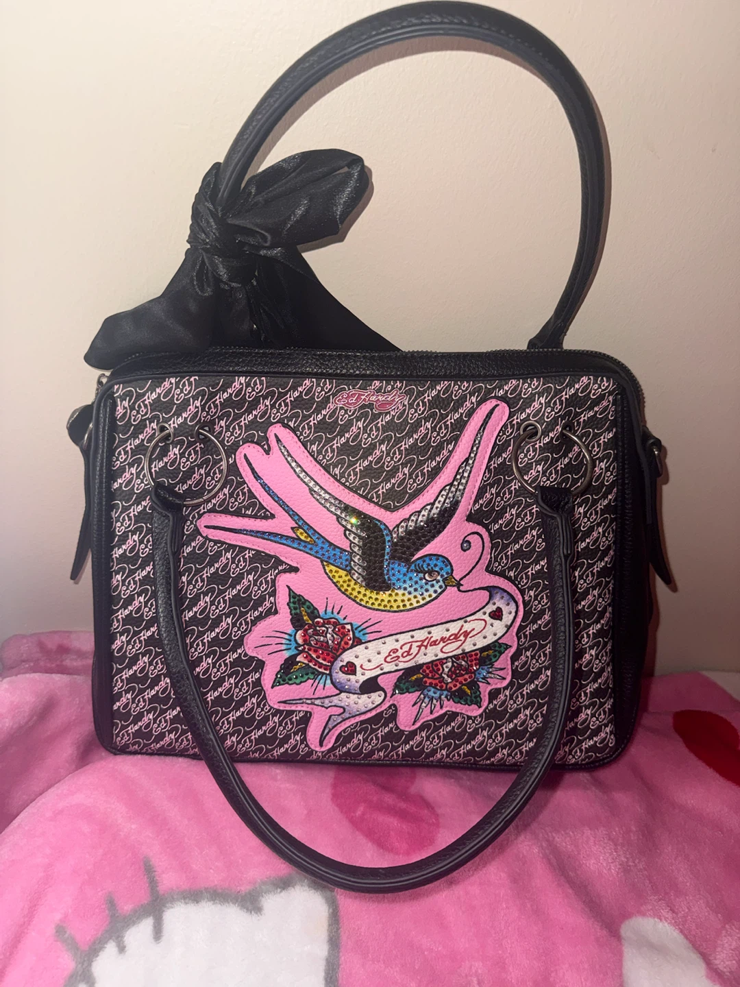 NEW ED HARDY TOTE PURSR - photo 5