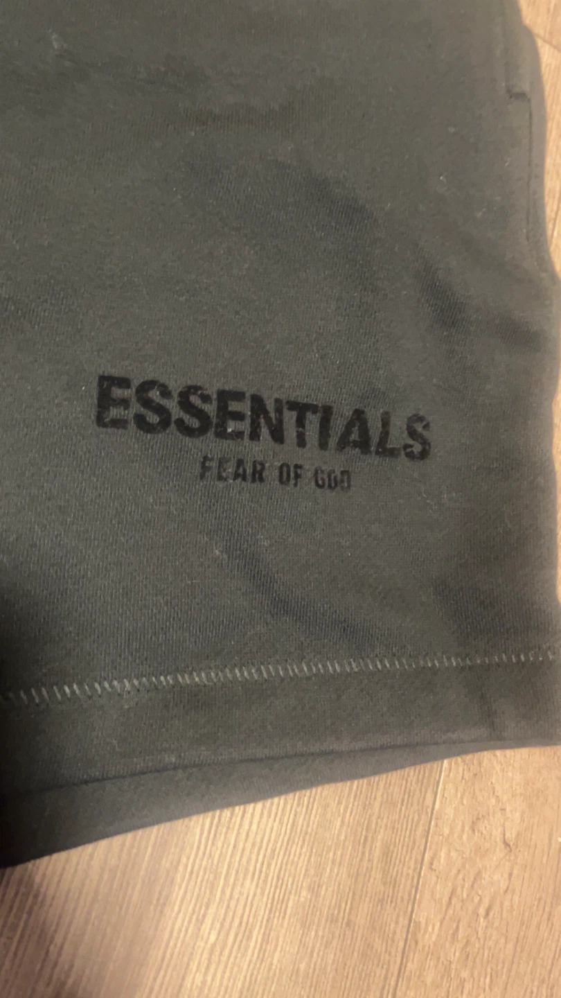 Black Fear of God ESSENTIALS Shorts - photo 2