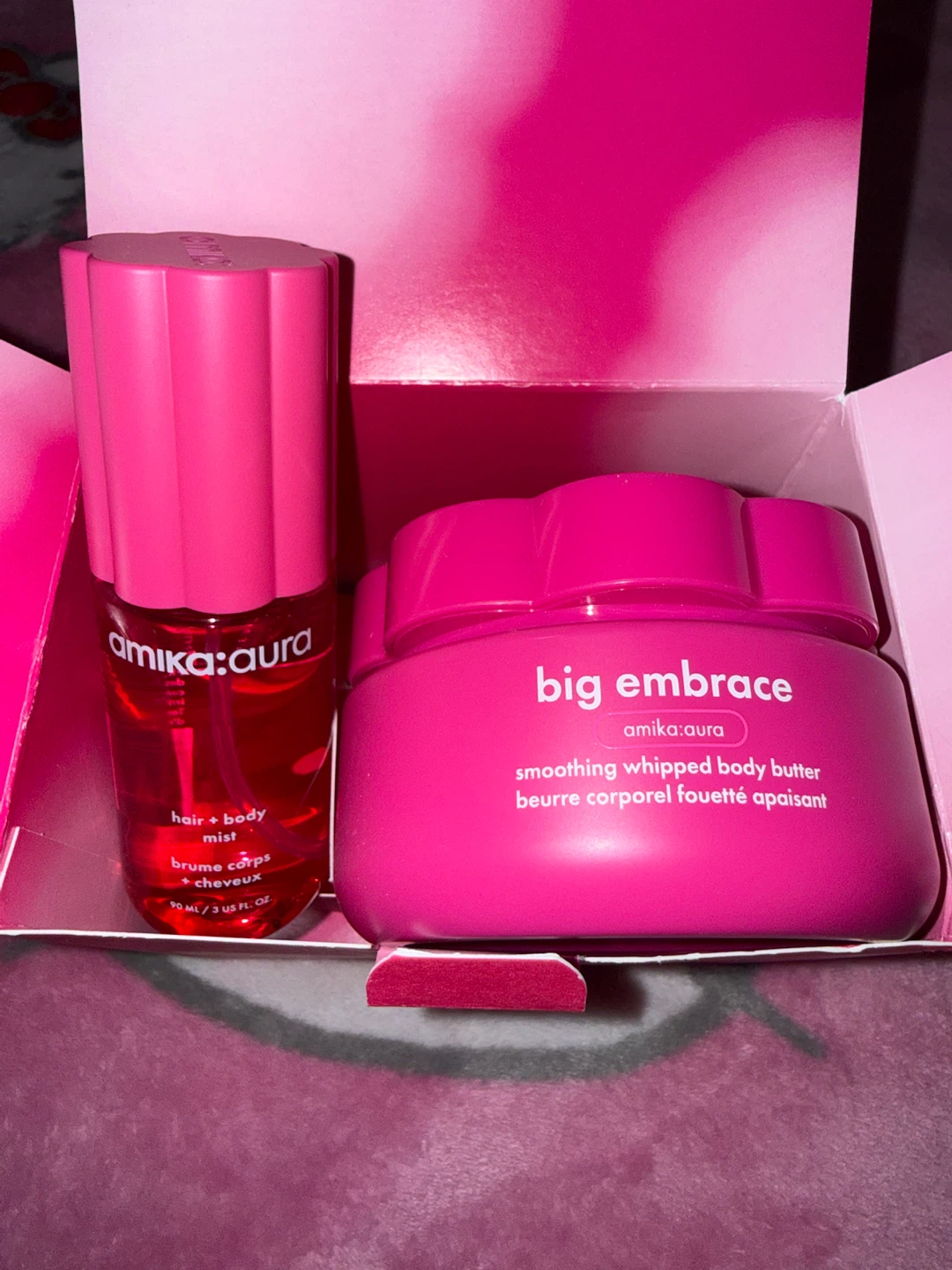 NEW AMIKA BODY BUTTER AND BODY MIST SET