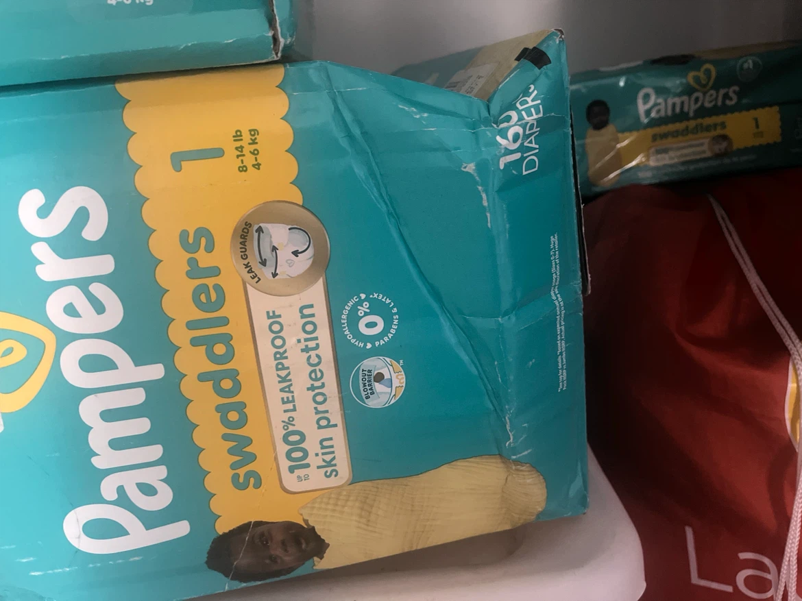 Pampers Size 1 Diapers Assorted Boxes - photo 4