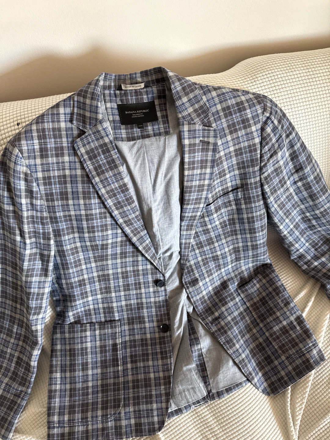 Banana Republic Plaid Blazer