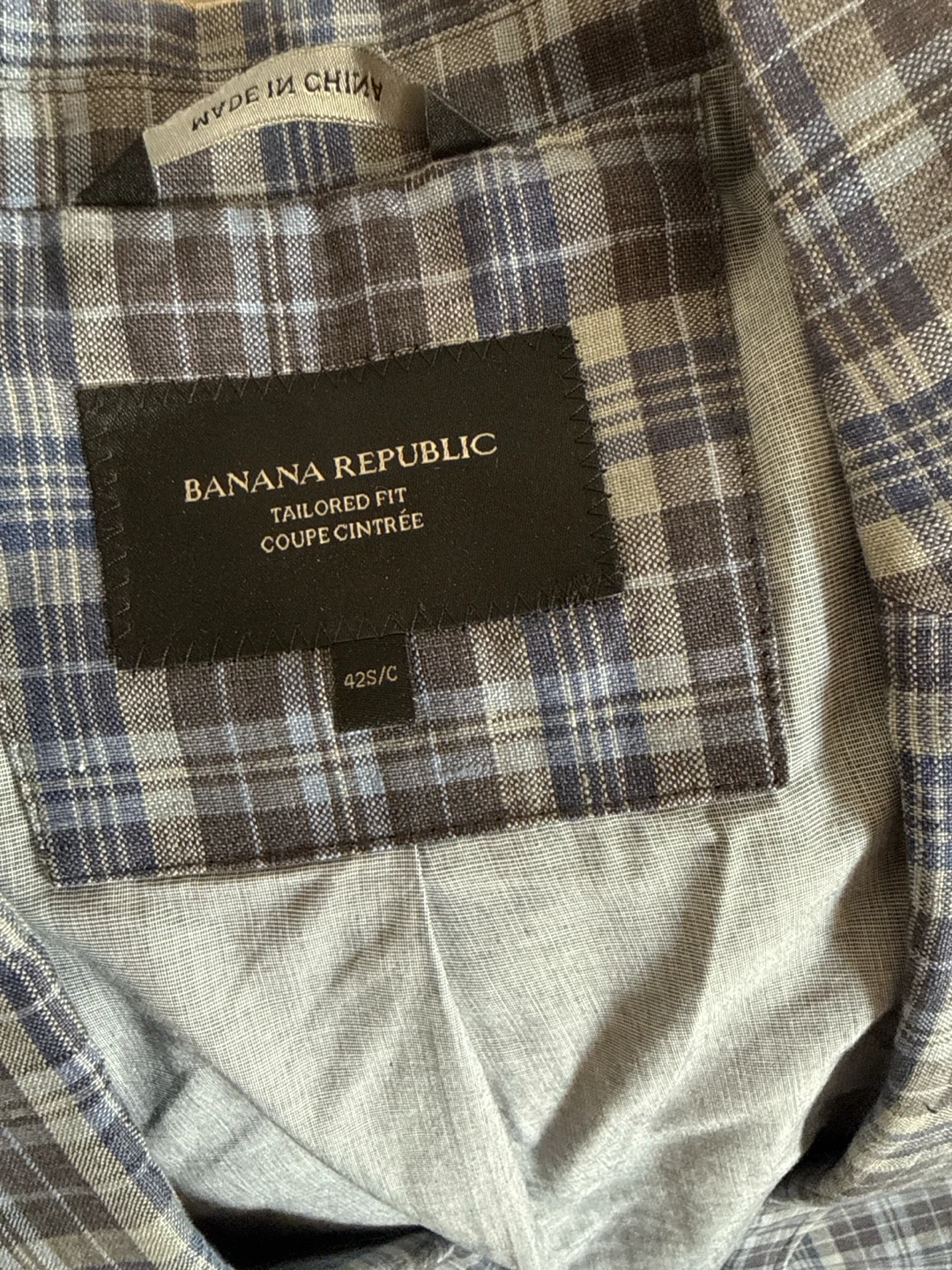 Banana Republic Plaid Blazer - photo 2