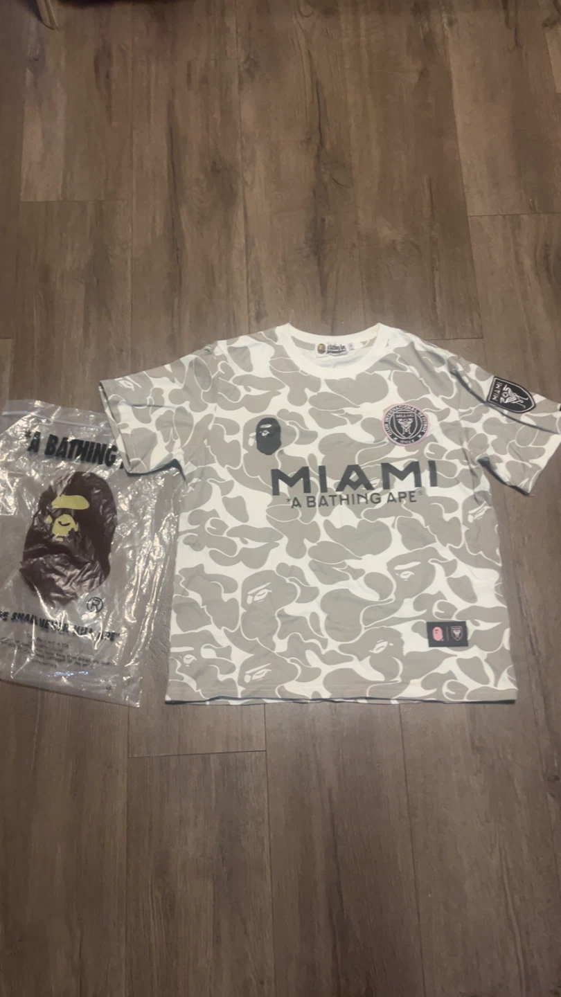 A Bathing Ape x Inter Miami CF T-Shirt