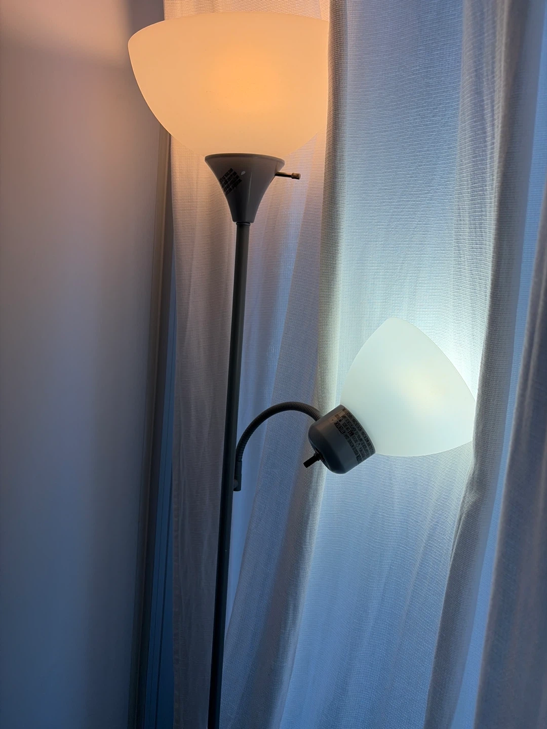Two-Light Floor Lamp