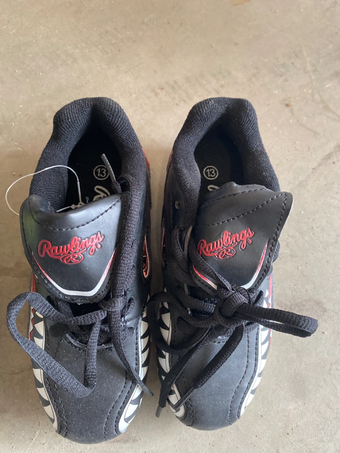 Rawlings Kids Baseball Cleats Size 13