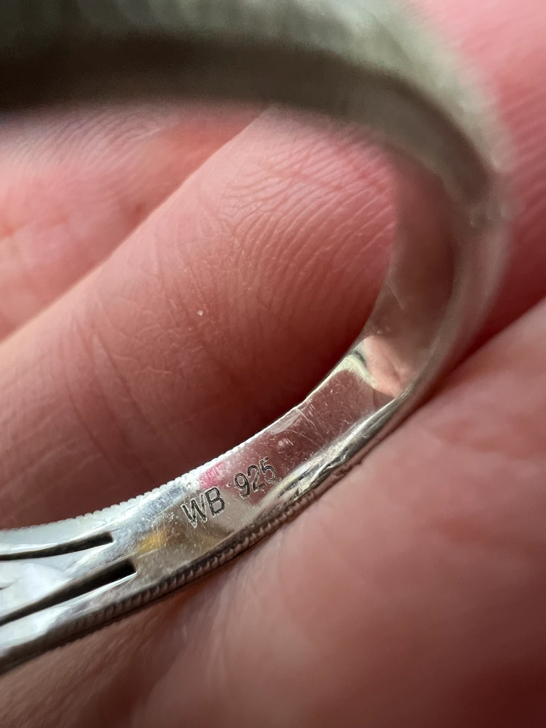 Vintage Style Sterling Silver Amethyst Ring - photo 5
