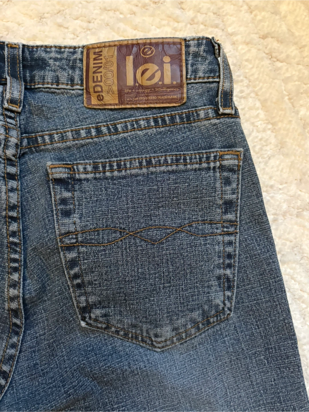 lei. Women's Blue Denim Jeans - photo 4