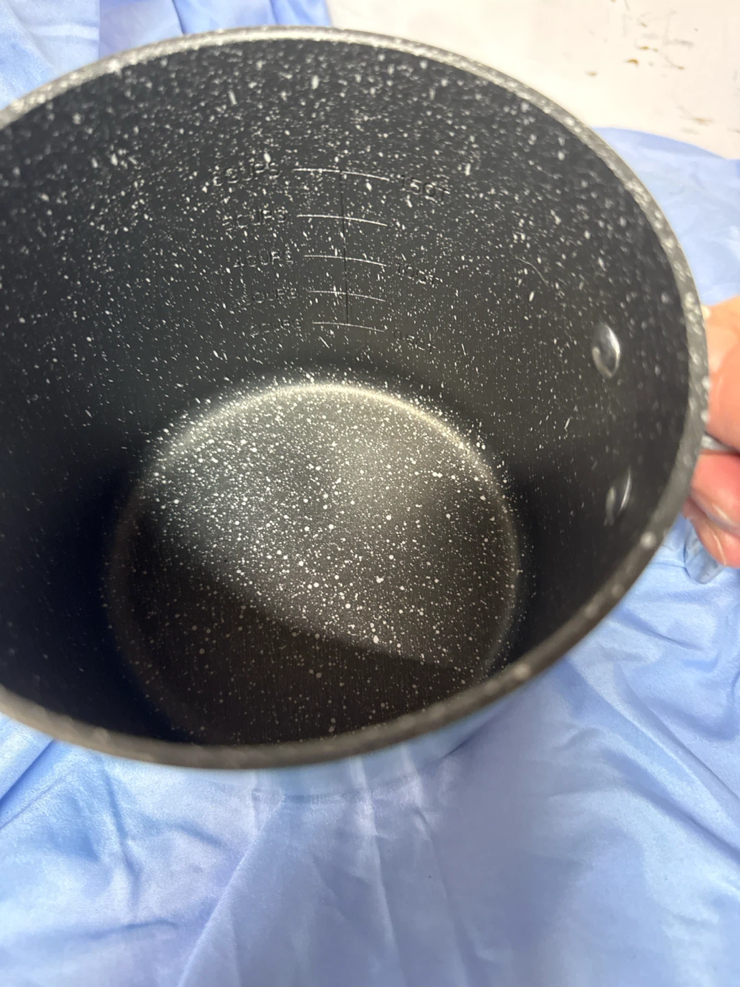 Curtis Stone teal pouring pot 15qt - photo 3