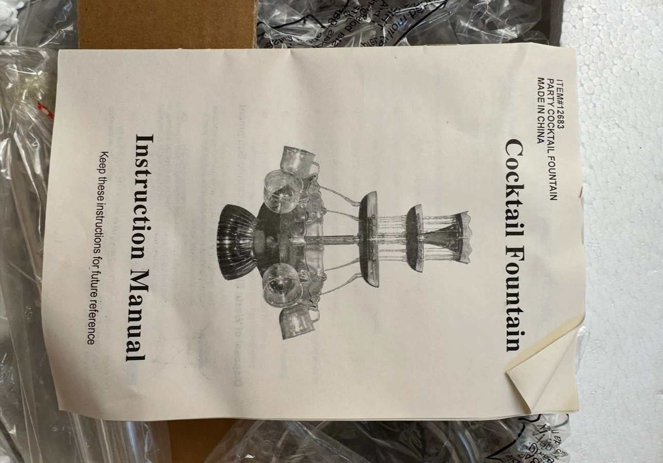 Party Cocktail Fountain Item#12683