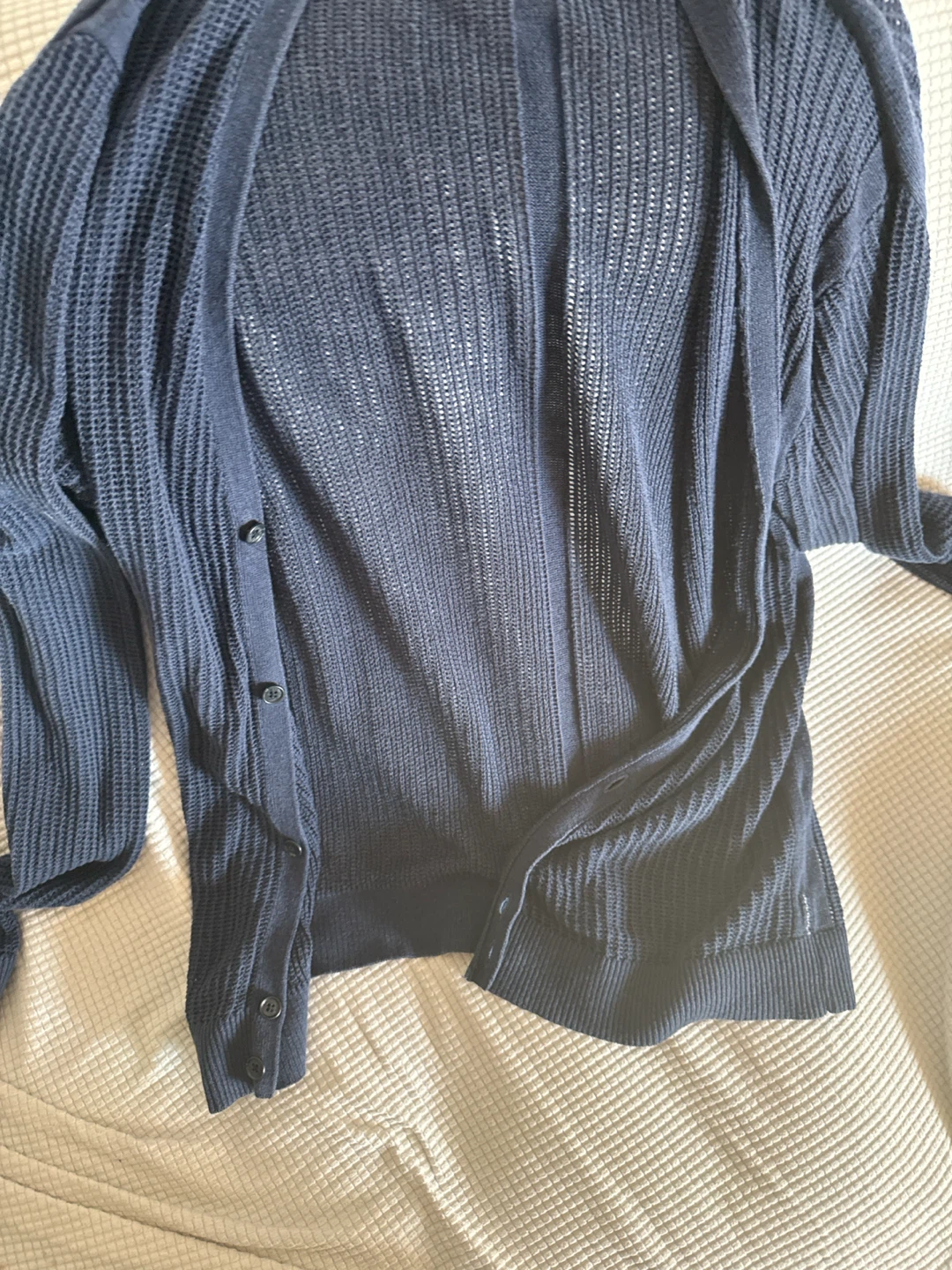 Armani Exchange Navy Cardigan - photo 2
