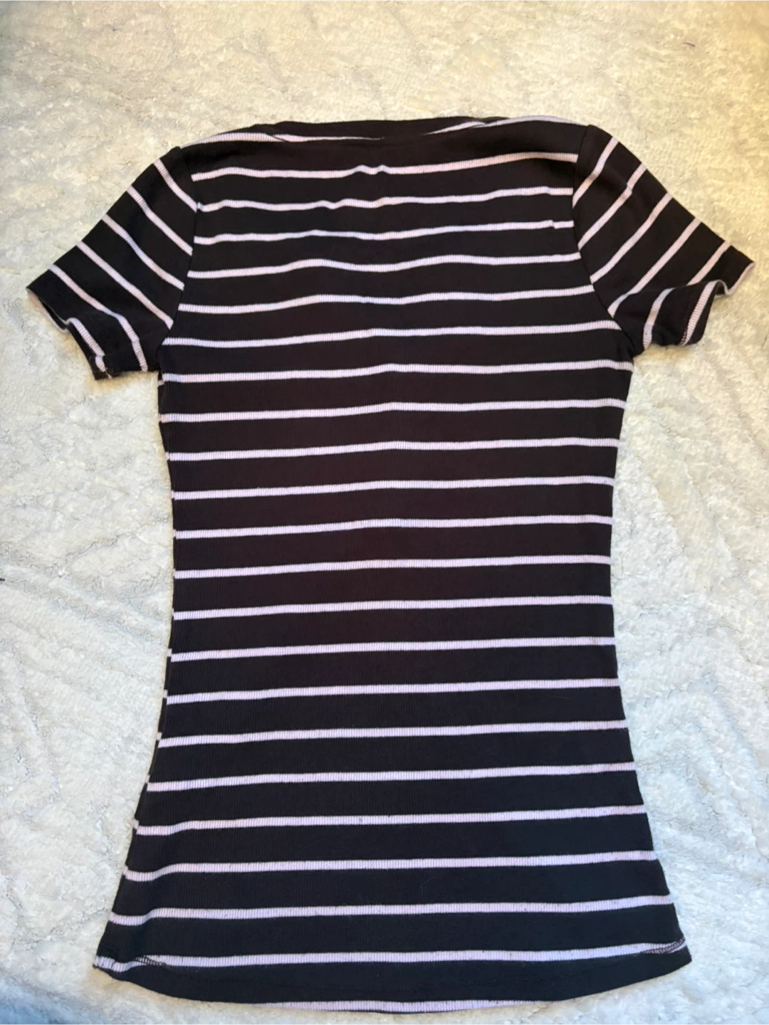 Hollister Striped Ribbed Henley XS - photo 3
