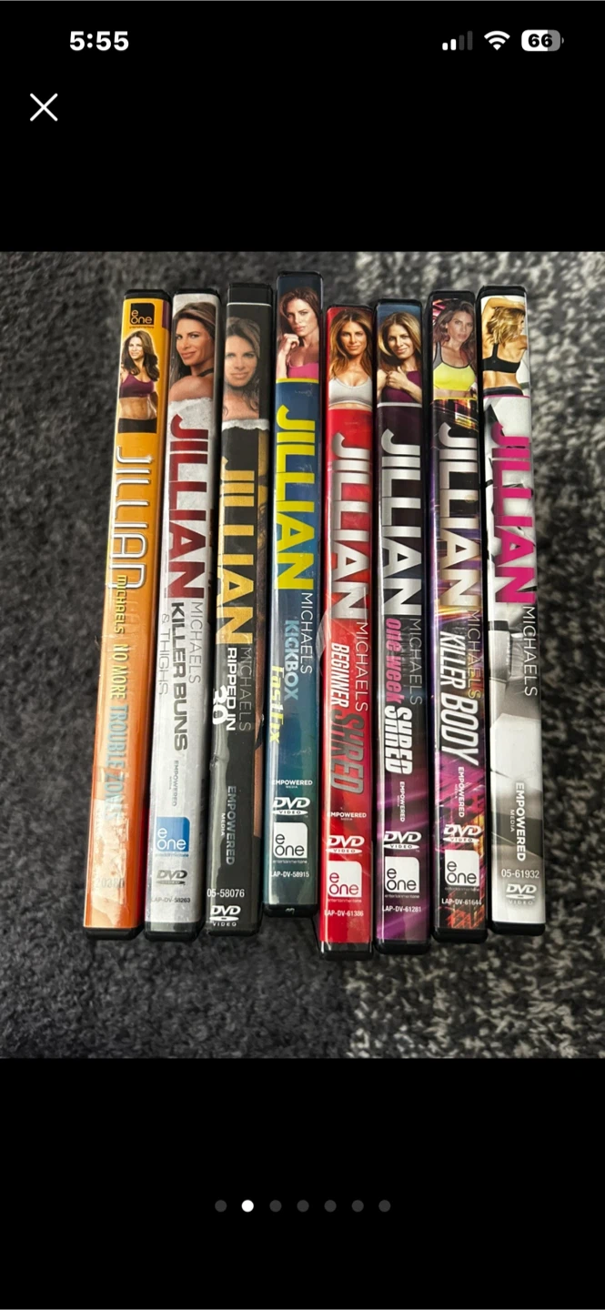 Jillian Michaels Fitness DVDs Bundle