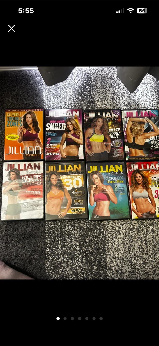 Jillian Michaels Fitness DVDs Bundle - photo 2