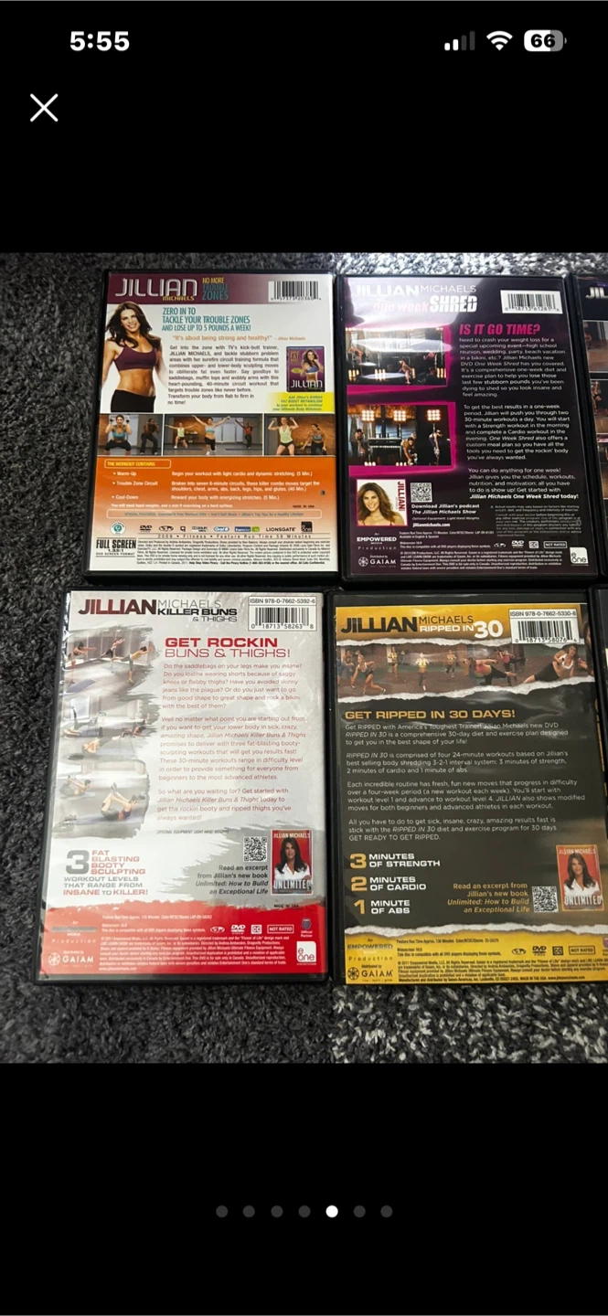 Jillian Michaels Fitness DVDs Bundle - photo 4