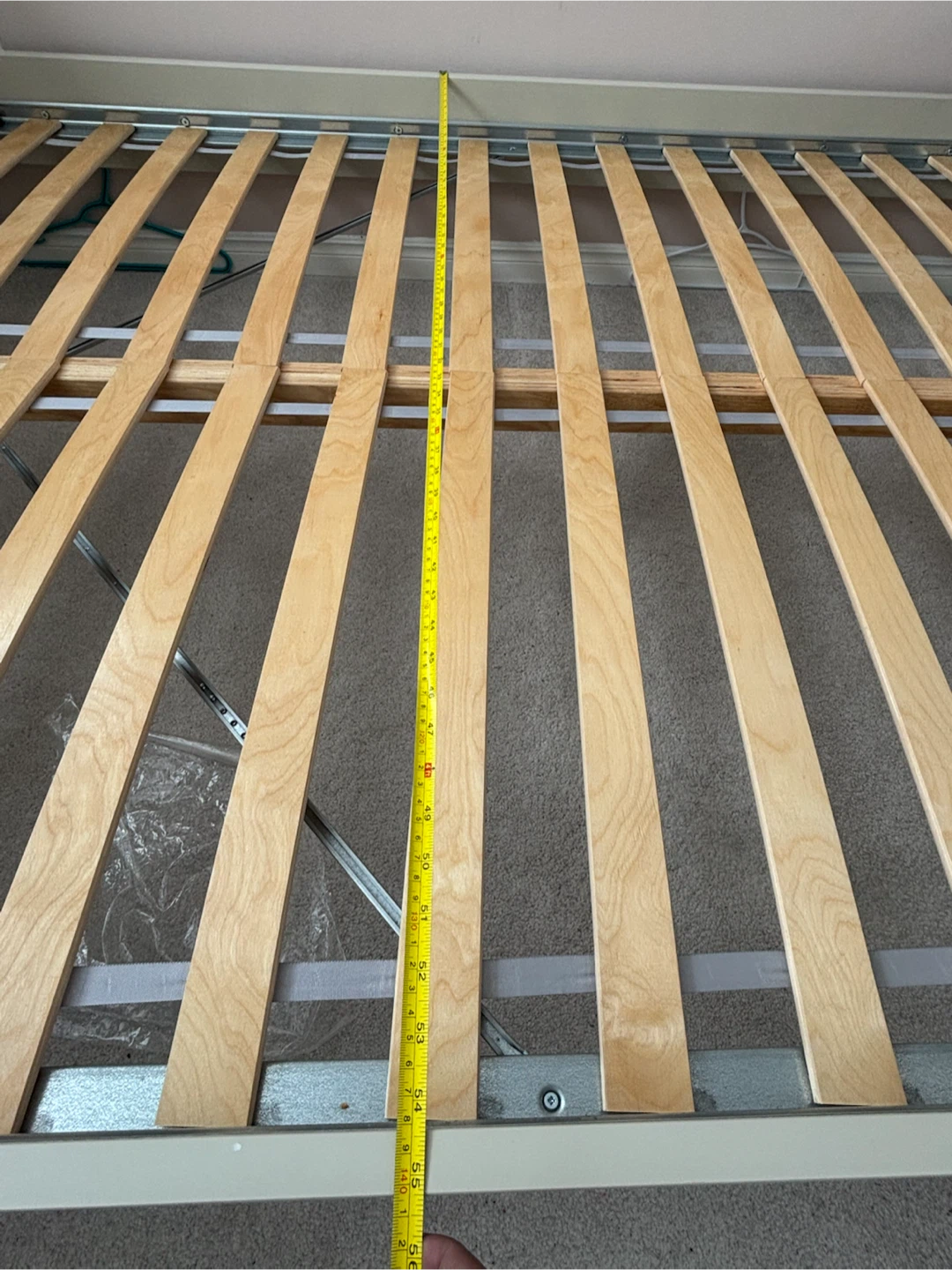 IKEA bed frame with wooden slats - photo 2