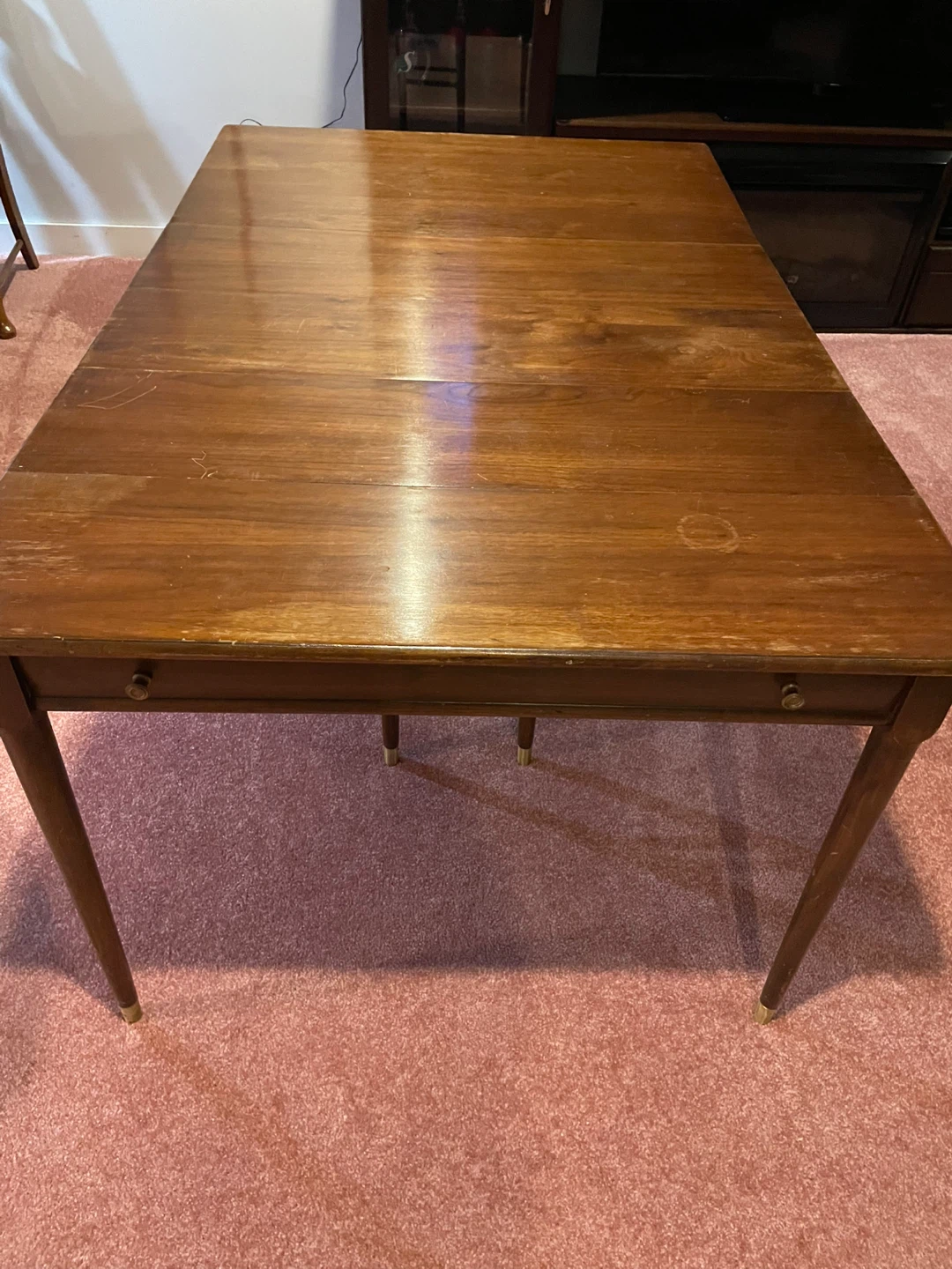 Wooden Drop Leaf Dining Table - photo 4