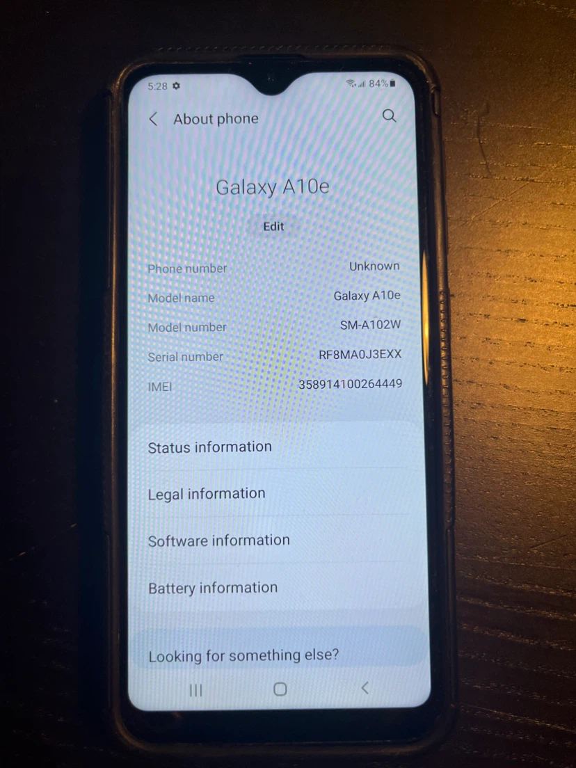 Samsung Galaxy A10e