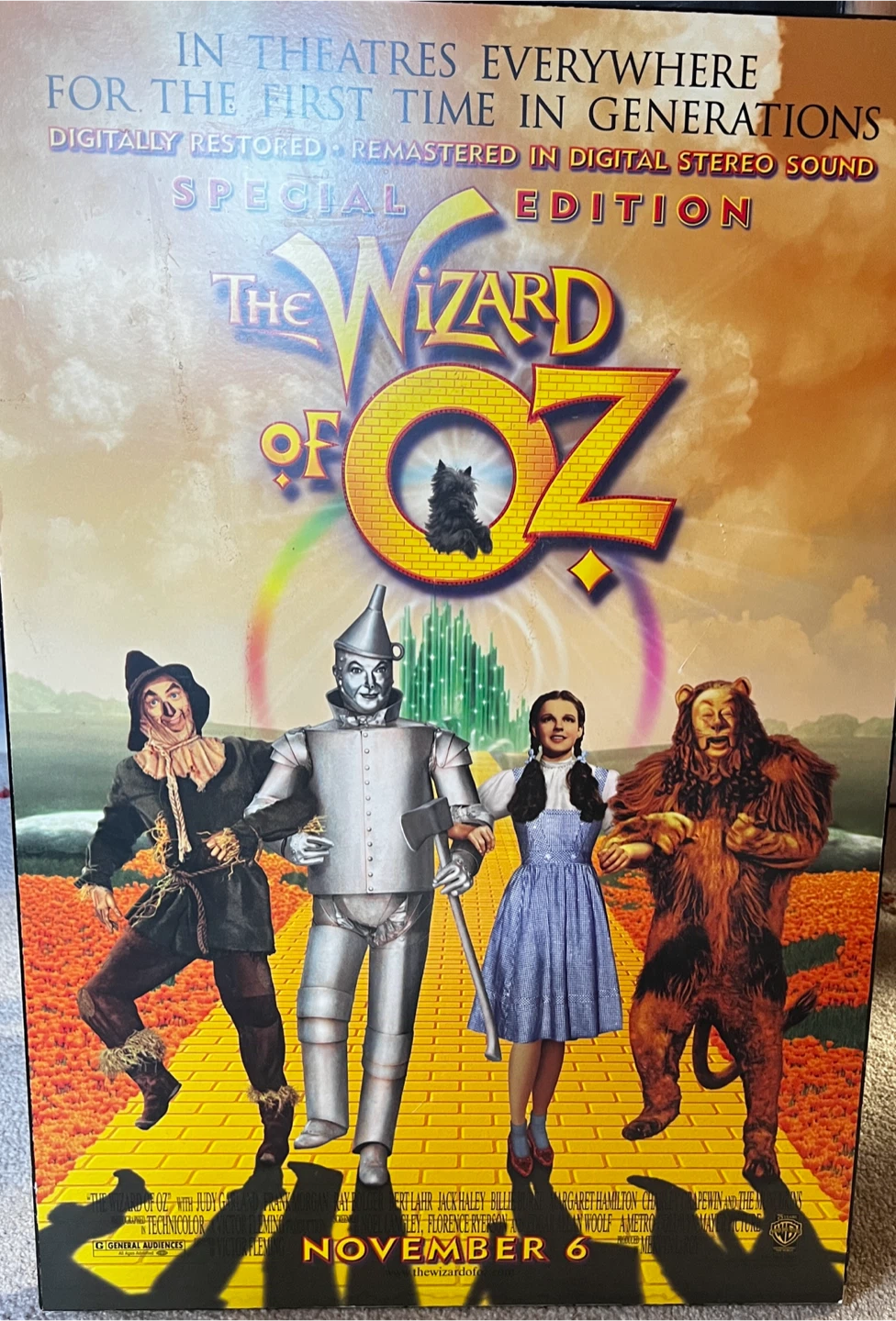 Vibrant classic movie poster