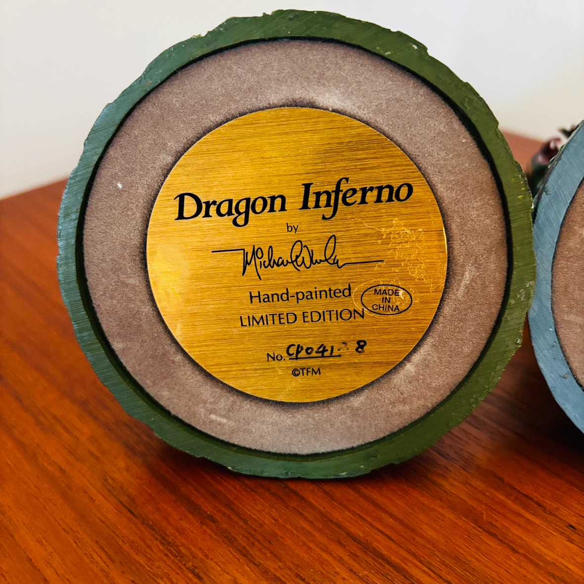 *New* Limited Edition Hand-Painted Dragons - photo 4